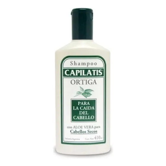 Shampoo Capilatis 410 Ml Ortiga Aloe Vera P/ Cabellos Secos