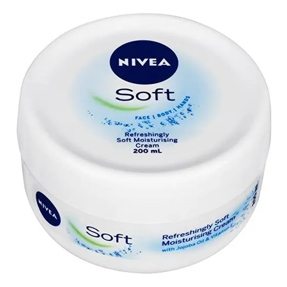 Crema Nivea Soft Pote 200 Ml.