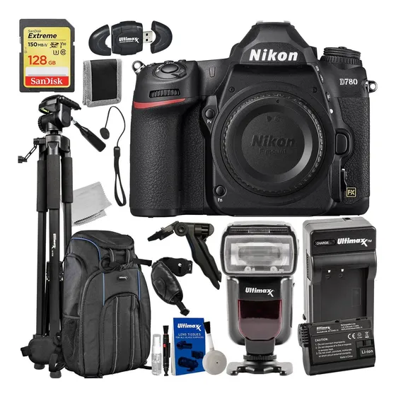 Nikon D780 Camara Dslr Solo Cuerpo Extreme 128 Gb Sdxc