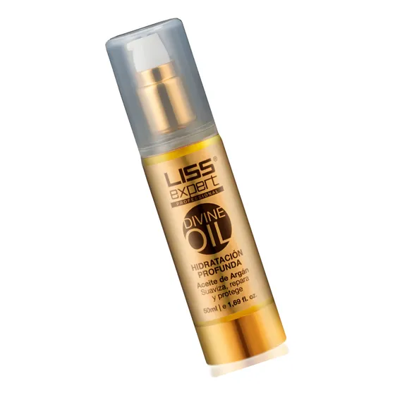 Liss Expert Divine Oil, Oleo De Argan. Cabello, Uñas Y Piel