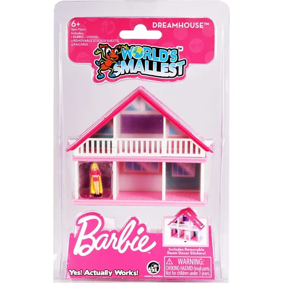 Worlds Smallest Barbie Dreamhouse, Multi (5011)