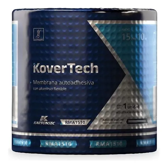 Membrana Autoadhesiva 15cm X 10m Metros Kovertech