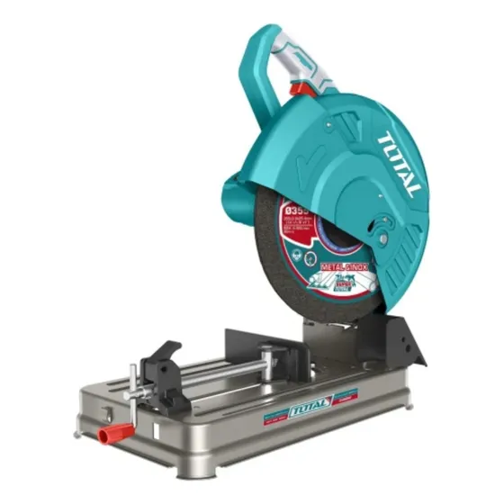 Sensitiva Sierra Total 2400w 14'' 355mm Cortadora Hierro Color Turquesa