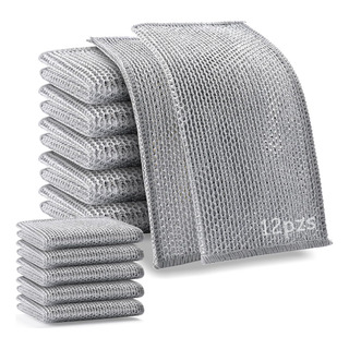 Trapos De Alambre De Acero Doble Capa Multiusos Lavar Plato Trapos De Alambre De Acero Doble Capa Multiusos Lavar Plato