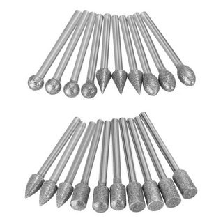 Broca Giratoria Para Grabar Y Tallar Con Vástago De 3 Mm Broca Giratoria Para Grabar Y Tallar Con Vástago De 3 Mm
