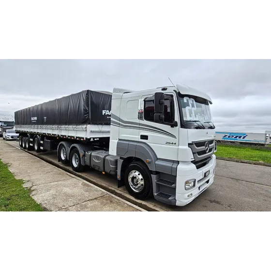 Mb Axor 2544 6x2 Ano 22 Aut + Carreta 4 Eixo Facchini 0km