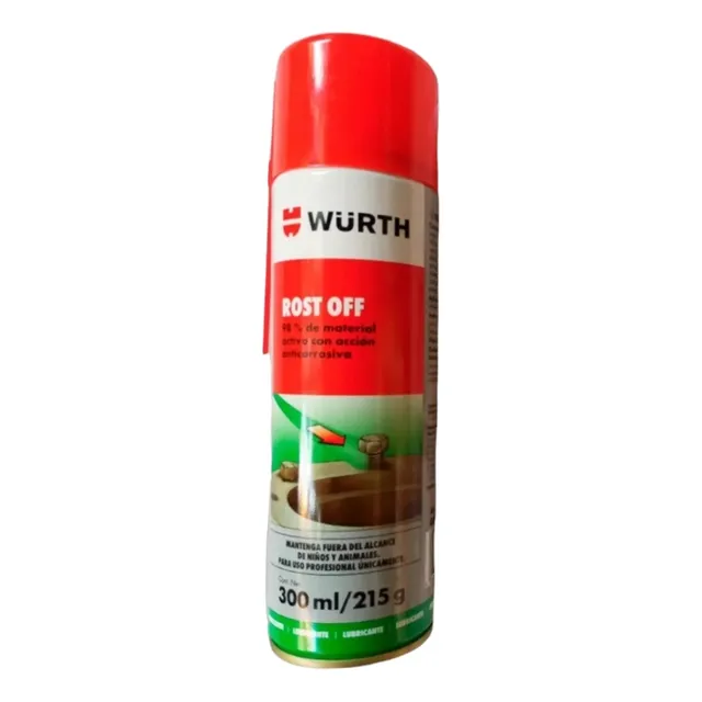Removedor De Oxido Rost Off 300ml Wurth Tipo Wd40