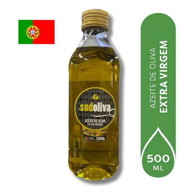 Azeite De Oliva Extra Virgem Português Sodoliva Vidro 500ml Azeite De Oliva Extra Virgem Português Sodoliva Vidro 500ml
