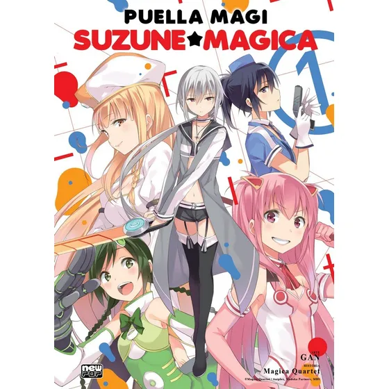 Suzune Magica - Volume 01, de Gan. Editorial NewPOP Editora LTDA ME, capa mole em português, 2018