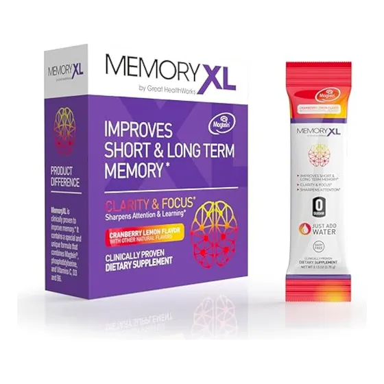 Memoryxl, L-treonato De Magnesio: Suplemento Para El Cerebro