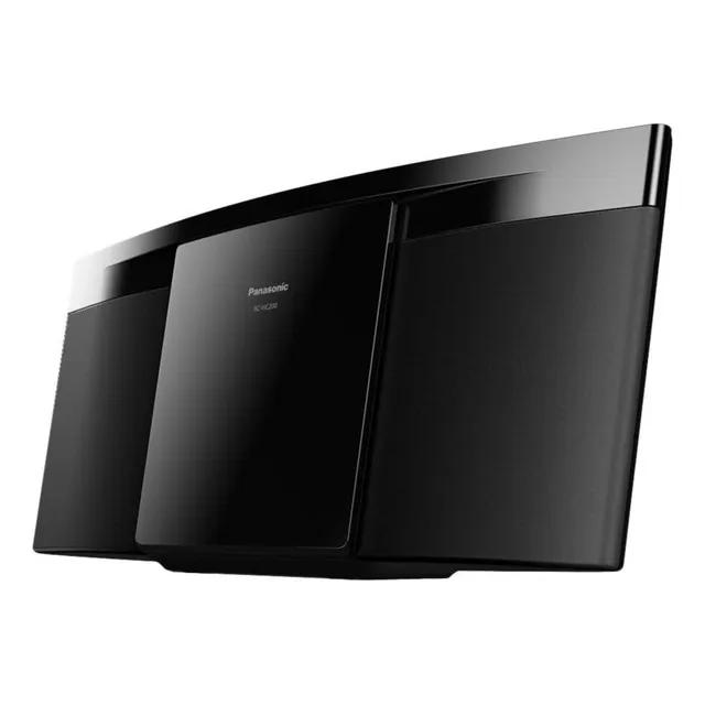 Minicomponente Panasonic Sc-hc200 - Conectividad Via Bluetooth - Sonido De Excelente Calidad - Cd Y Radio - 20w Potencia De Rms