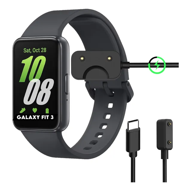 Cabo Carregador Usb Para Smartwatch Galaxy Fit 3 R390