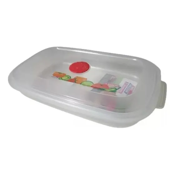 Set De 3 Envases Con Tapa Utensilio Guardar Alimentos 820 Ml