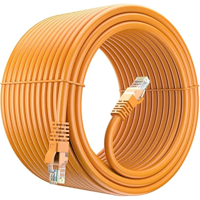 Cable De Red Ethernet 10 Metros Utp Cat6 Rj45 Armado Patch 