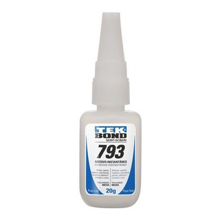 Cola Instantùnea Tek Bond 793 20g - Acrigel Postiça Cola Instantùnea Tek Bond 793 20g - Acrigel Postiça