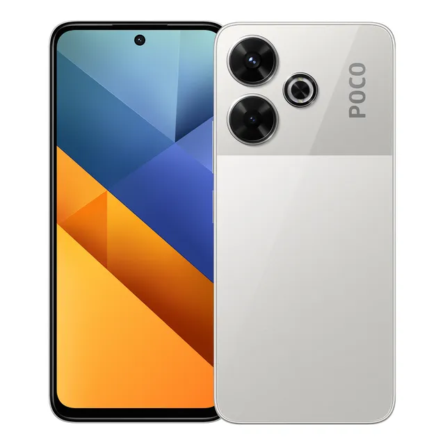 Xiaomi POCO M6 Dual SIM 256 GB plateado 8 GB RAM