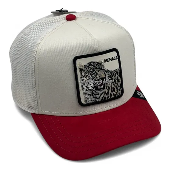 Gorra Goorin Bros Original  -  The Suede Snow Leopard