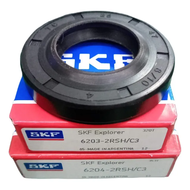 Kit Rulemanes Reten Para Lavarropas Coventry Cfg505 Cfg506