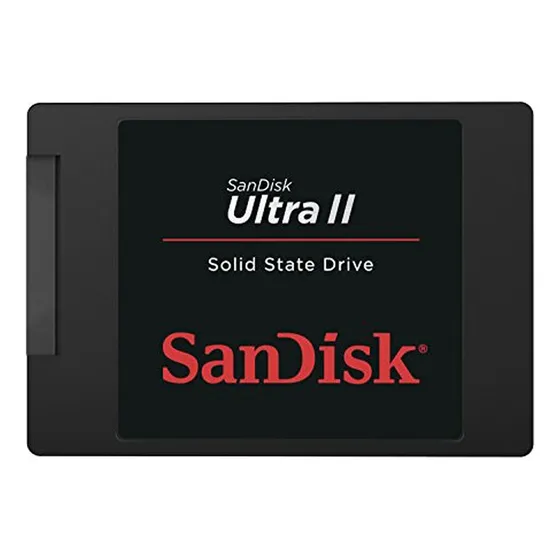 Unidad Sandisk Ultra Ii, Sata Iii, 7mm, Velocidad Lectura 55