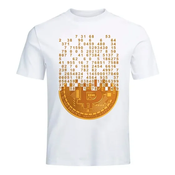 Remera Criptomoneda Bitcoin Modal Sublimada