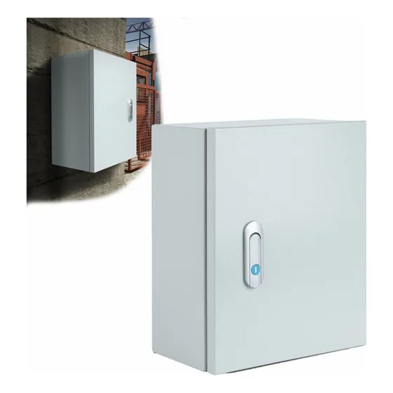 Gabinete Metalico Electrico Derrant 400x300x160mm Color Gris
