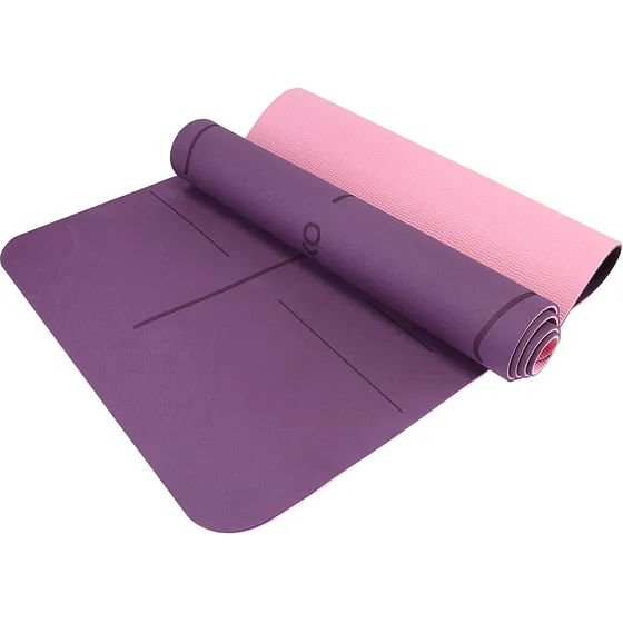 Yoga Mat Tapete Colchoneta Para Ejercicio 6mm Color Morado - Monoko