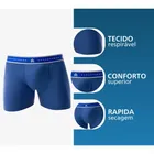 Foto 5 de Kit Com 10 Cuecas Boxer Masculina Microfibra
