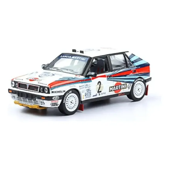 Auto A Escala Rally Coleccion Rally Oficial Salvat Esc 1.43 Lancia Delta Integrale 1988 Recalde Del Buono