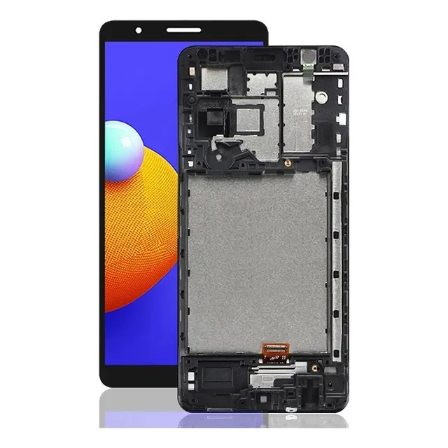 Display Pantalla Lcd + Táctil Para Samsung A01 Core + Marco