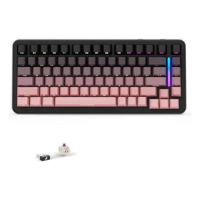 Teclado Mecánico Attack Shark M86, Teclas Pbt, Intercambiabl