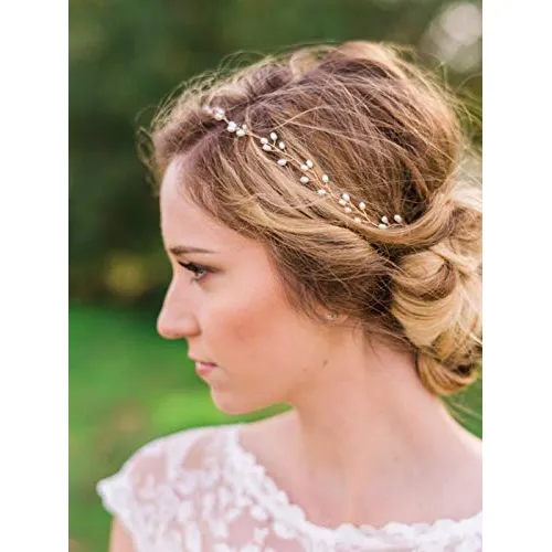 Novia De La Novia De La Boda Headband Pearl Viña Lnrwa