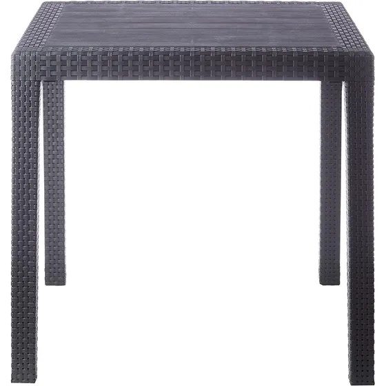 Mesa Cuadrada Plastica Malla Tejida 