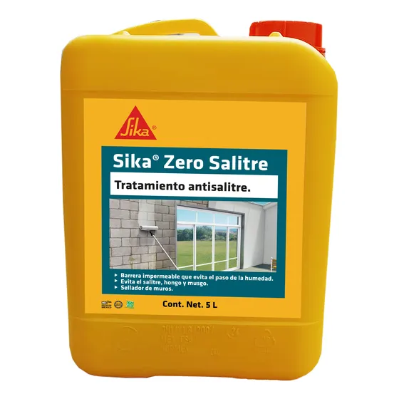 Sika Eliminador De Salitre Y Humedad Sika Zero Salitre 5 L
