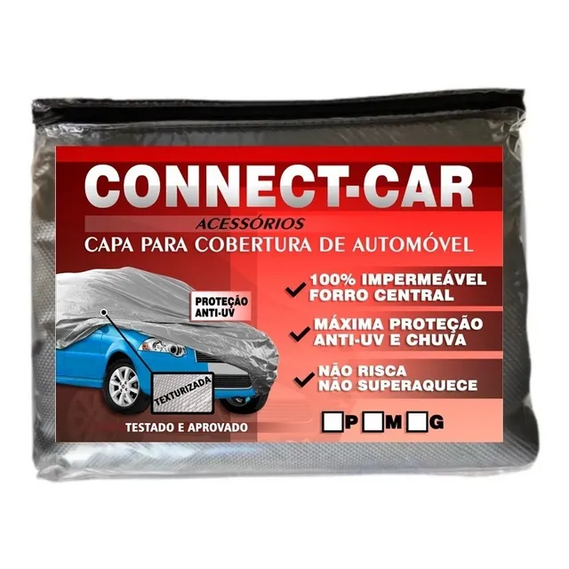 Capa Cobrir Carro 100% Impermeavél P M G Forrada