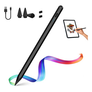 Lápiz Óptico Stylus Pluma Para Tablet Rechazo Palma, Negro Lápiz Óptico Stylus Pluma Para Tablet Rechazo Palma, Negro