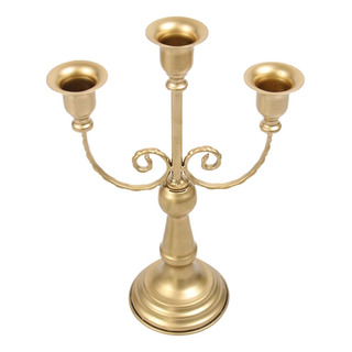 Candelabro De Metal, Centro De Mesa, Adorno Simple, Para Man Candelabro De Metal, Centro De Mesa, Adorno Simple, Para Man