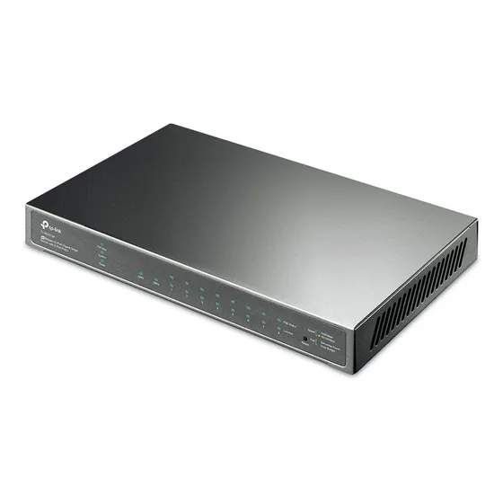 Switch Tp-link 08pt Tl-sg2210p Gigabit 8pt Poe C/ 2 Slots