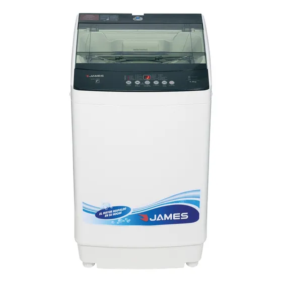 Lavarropas automático James hasta 6kg 220V color blanco