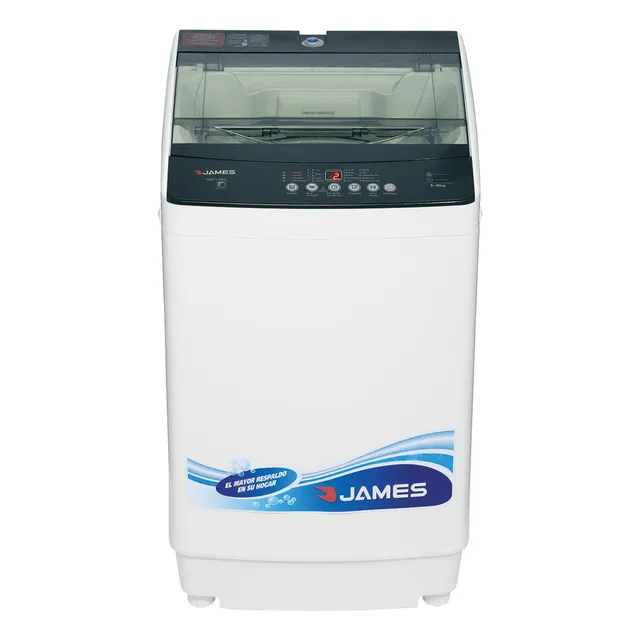 Lavarropas automático James hasta 6kg 220V color blanco