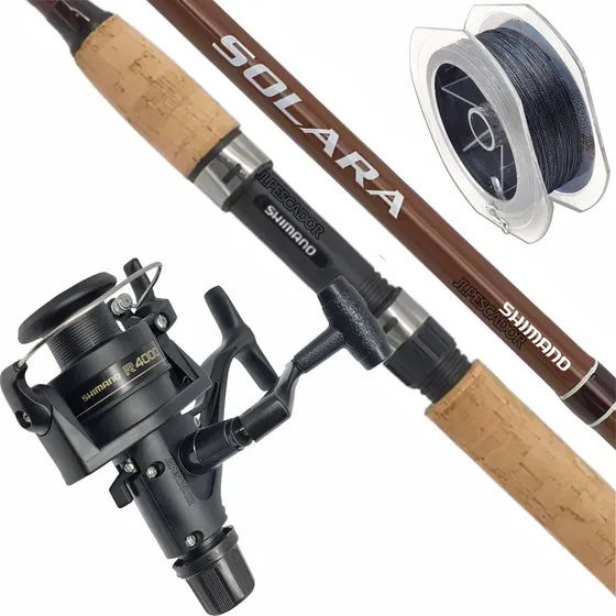 Equipo Pesca Combo Caña Spinning + Sedal + Carrete 4000
