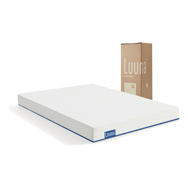 Colchão Casal Luuna Essential 1 Espuma Ergo D28 Ortopédico Firme Colchão Casal Luuna Essential 1 Espuma Ergo D28 Ortopédico Firme