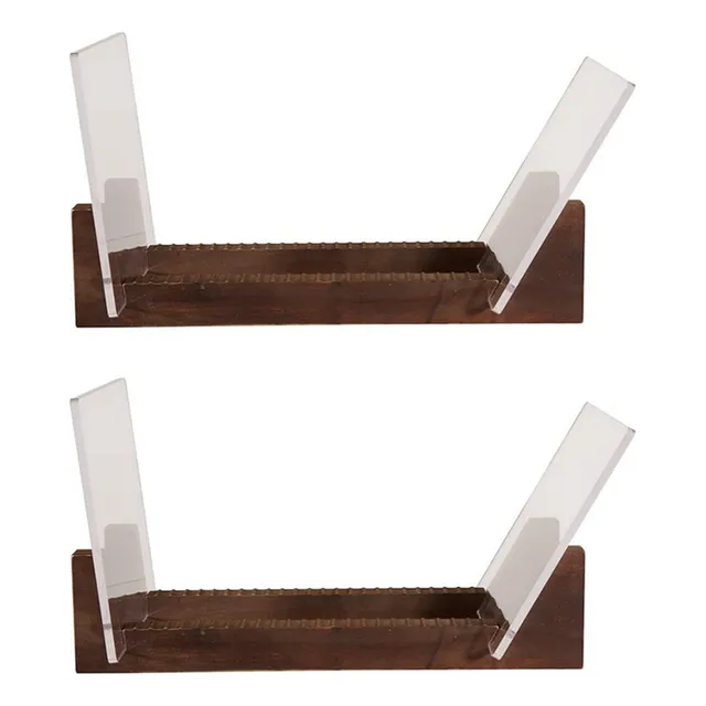 Juego De 2 Soportes Para Guardar Discos De Vinilo, Extremos