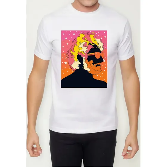 Remeras Fito Paez Colores Psicodélicos