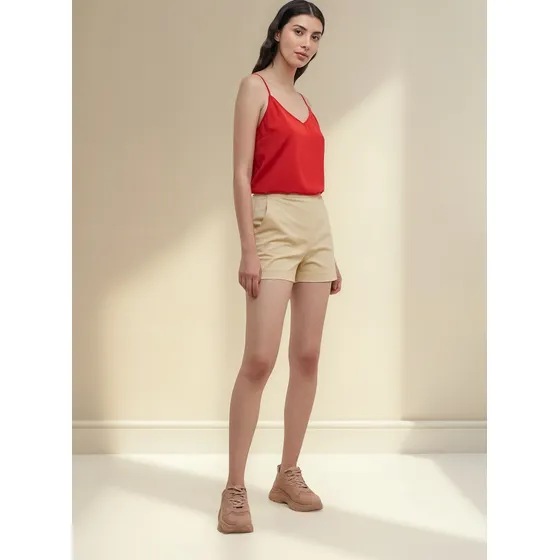 Short Mujer  Avena  Seven Algodón 28190637-8202