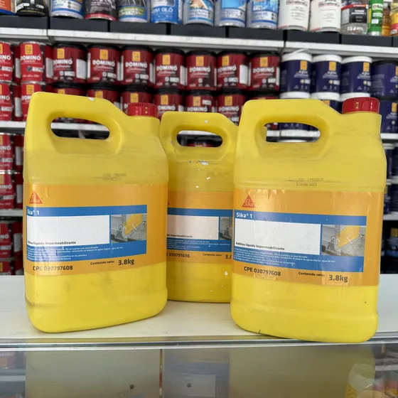Sika 1 Aditivo Liquido Impermeabilizante Para Mortero
