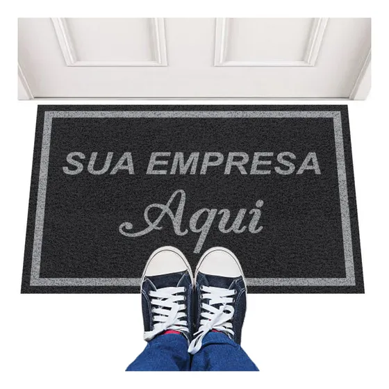 Capacho Personalizado 400x120 4x1,2 Metros + Frete Grátis
