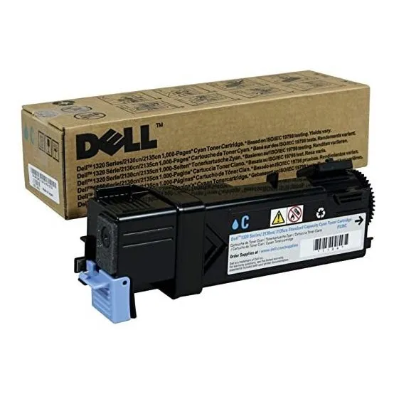 Dell P238c 1320c 2130 2135 Cartucho De Tóner (cian) En Su Em