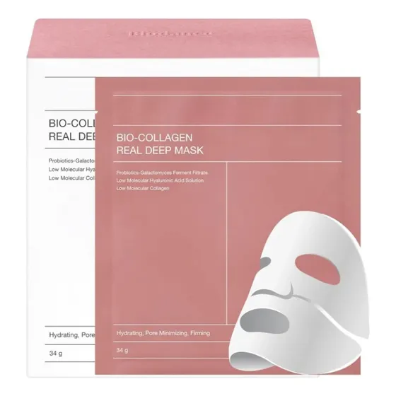 Bio-colágeno Mascarilla Real Profunda 4 Peças Biodance