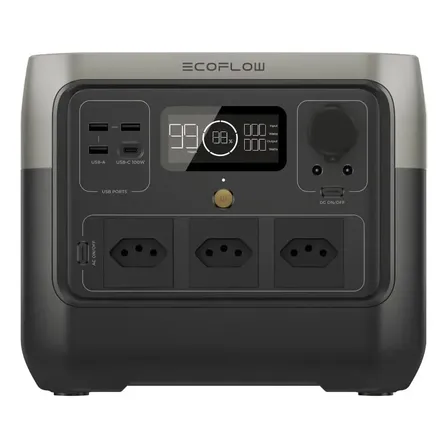 Ecoflow River 2 Pro - Estação De Energia Portátil 1600w / 768wh 127v Br