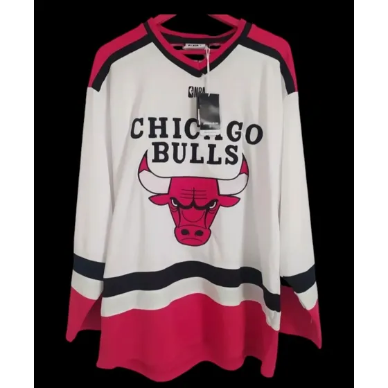 Camisa Manga Larga, Chicago Bulls